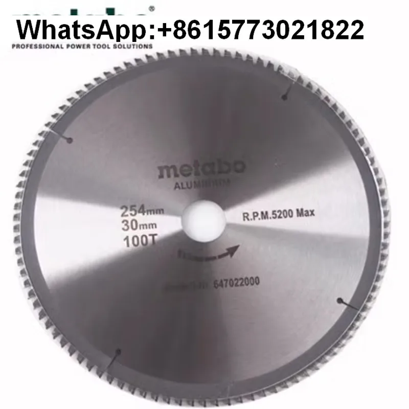 Торцовочная пила Metabo KGS 254/216M, 10/8 дюйма, сплав из алюминия, sa-w, bla-de, диаметр 30 мм