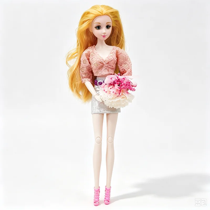 1/6 Scale 11.5 Inch Doll Outfit Set Fashion Clothing Dress‑Up Costume Accessory For Fashion Figure Pretend Play Hobby Collec