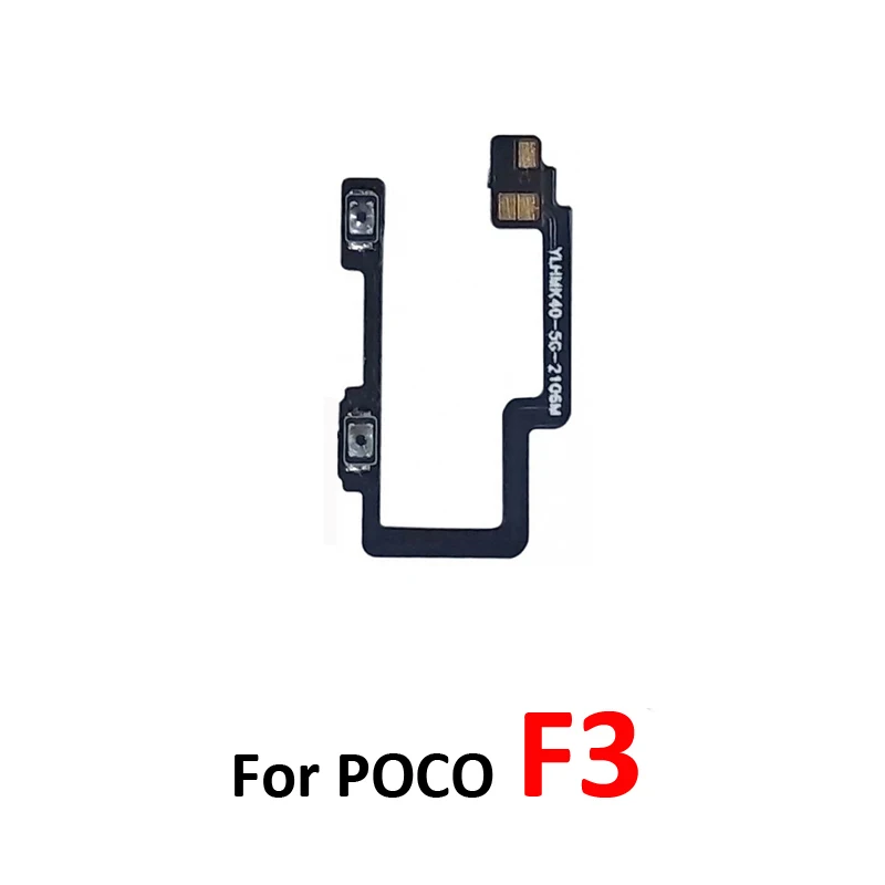 For Xiaomi Poco Pocophone F3 New Volume Button Up Down Switch Control Key Internal Flex Cable Repair Part image 4