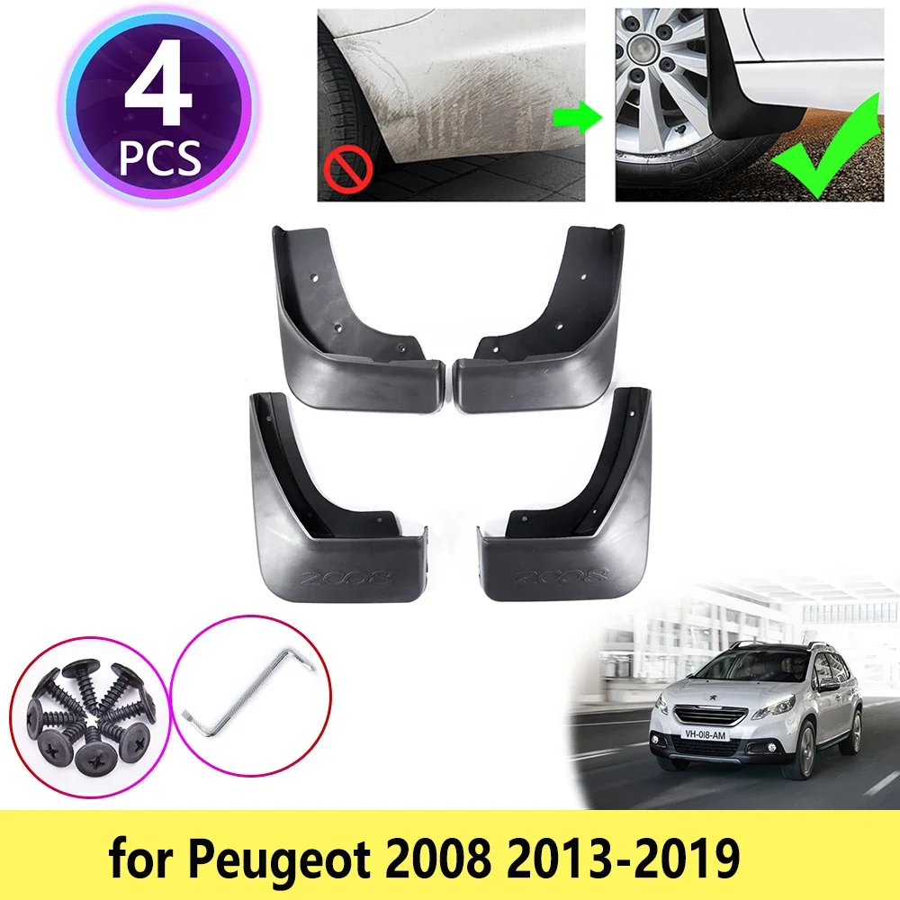

Брызговики для Peugeot 2008, 2013, 2014, 2016, 2017, 2018, 2019