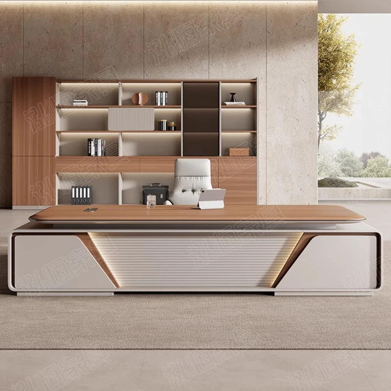 Organizer Computer Writing Filing Cabinet Office Desk Desktop Gaming Sedentary Table L Shaped Desk Manager Bedroom Furniture