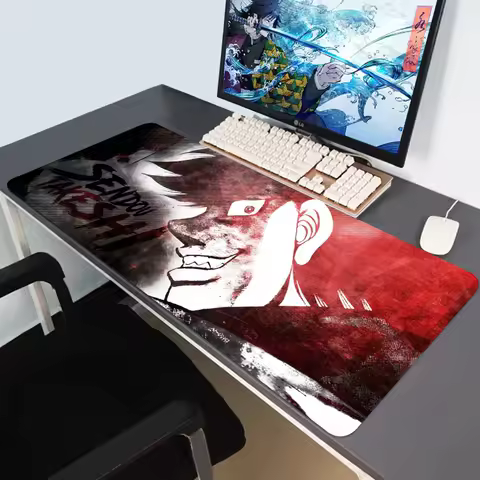 Hajime No Ippo Mouse Pad XXL Gaming Accessories Office Gamer Keyboard 900x400 Kawaii Desk Mat Non-Slip Laptop Anime Mousepad