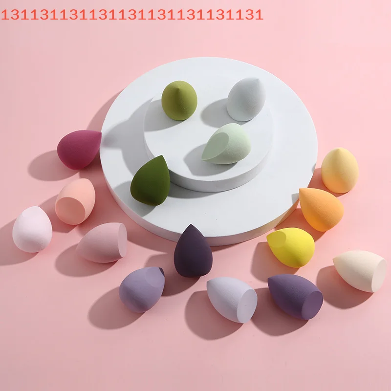 3 قطعة أداة ماكياج احترافية فائقة النعومة للنساء الفتيات إسفنجة تجميلية رطبة وجافة مقاومة للتلطيخ ماكياج الإسفنج نفخة الجمال أداة