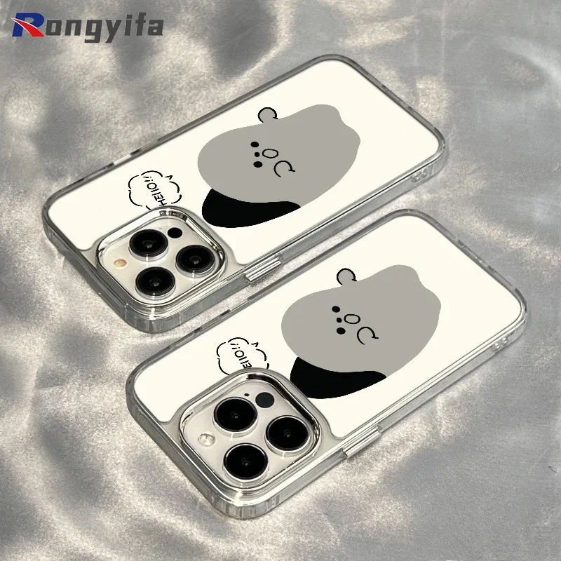 For Vivo X100S X90S X100 Ultra X90 X80 Pro Y78+ Y77T Y75 Y55 Y52T Y51S Y51A Y50 Y36i Y30i Y27 V29 V30 Lite Ghost Plating Cover