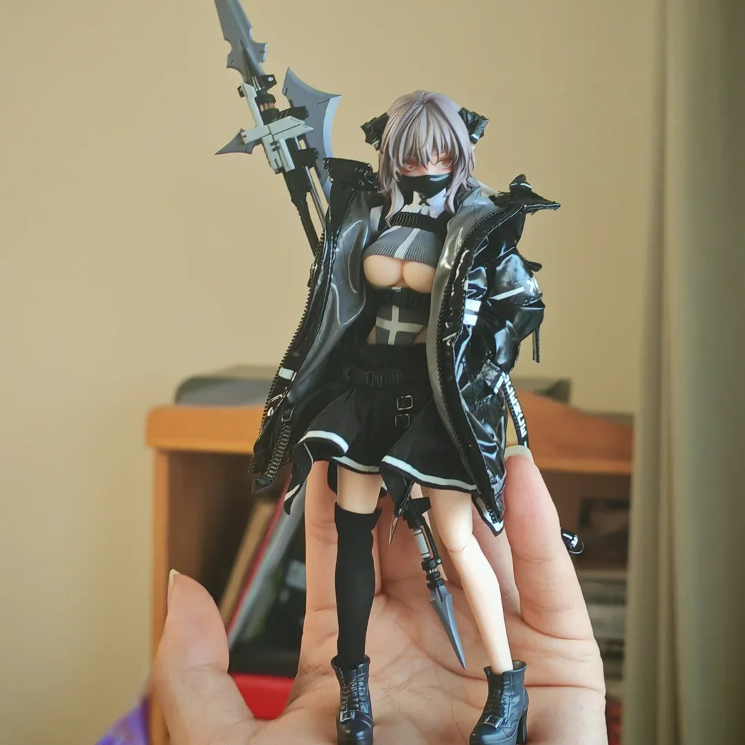 

1/12 Hasuki Pa008 Pocket Art 8 Rose Knight Gloria Movable Eyes Replace Face Full Set Female Action Figure Pa009 Toy Customized