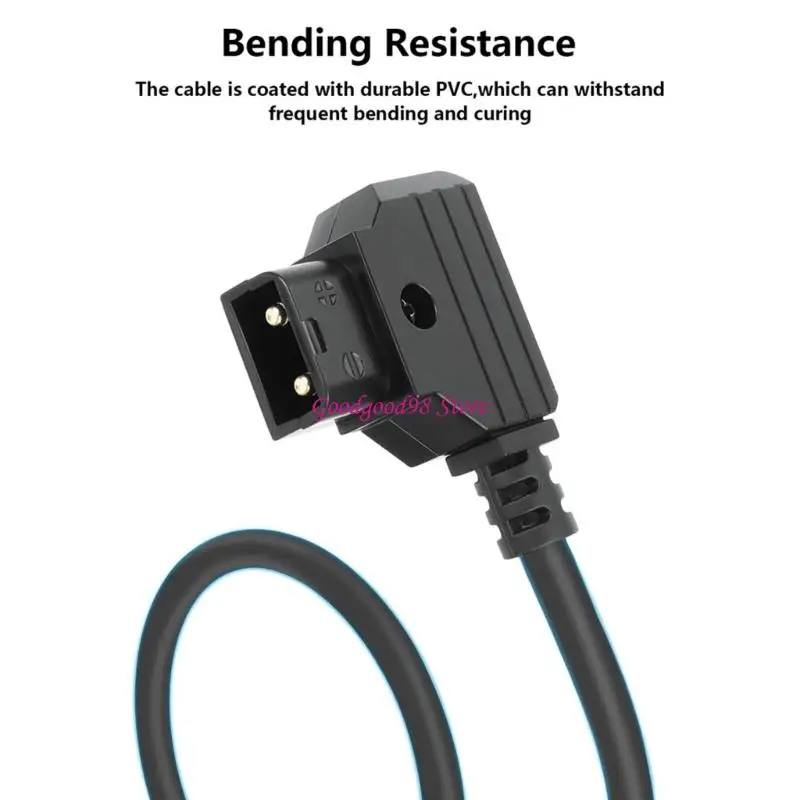 D-Tap to 3-Way 2-Pin 0B Supply Cable 14.8V Output for Camera Accessory Use 
