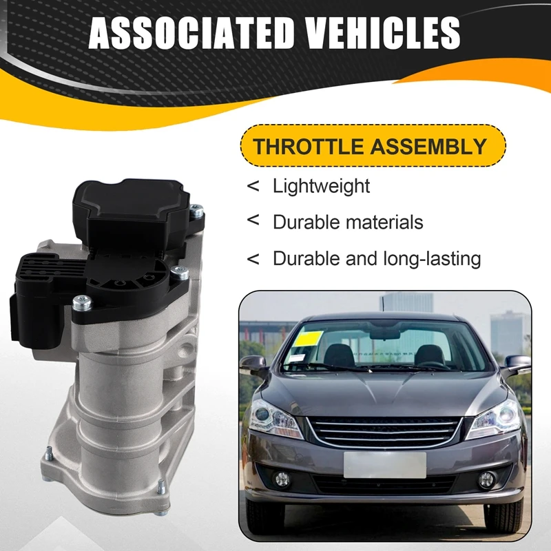 

For Dongfeng Fengshen DFM S30 H30 A30 A60 AX3 AX4 AX5 1.5L AIR INTAKE THROTTLE VALV HOUSG Electronic Throttle Assembly