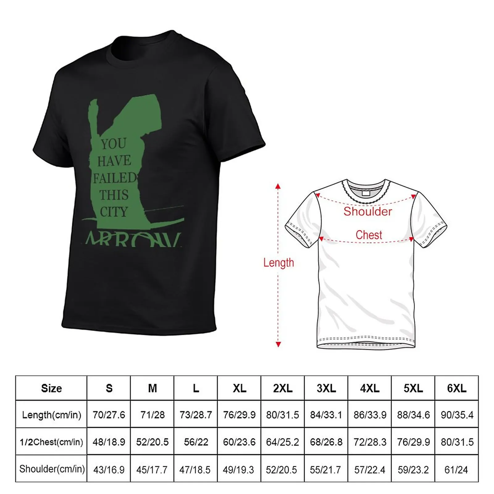 Arrow Hero 2 T-Shirt anime clothes tops quick-drying plus sizes funny t shirts for men