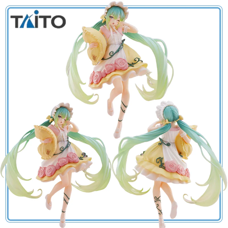 【authentique】taito-original-pays-des-merveilles-hatsune-miku-poignees-dormir-foret-beautes-collection-de-modeles-kit-de-garage-cadeaux-jouets
