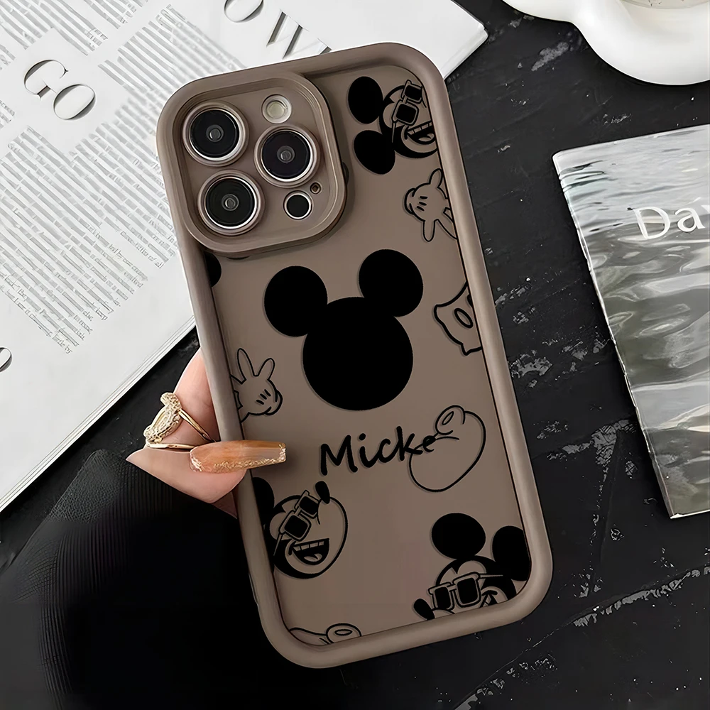 Sweet Pink Minnies Mickeys Phone Case for Huawei P20 P30 P40 P50 Mate 20 30 40 Pro Nova 7 9 10 SE Soft TPU Cover With Hand Strap