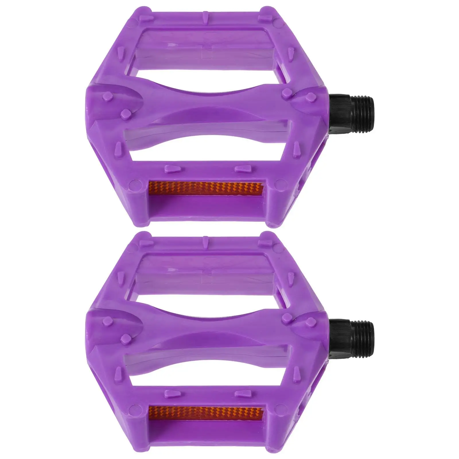 

Plastic Bicycle Pedals Purple Non-slip Kids Mountain Bike Accessories Long Comfort Outdoor Stable Practical Replacement