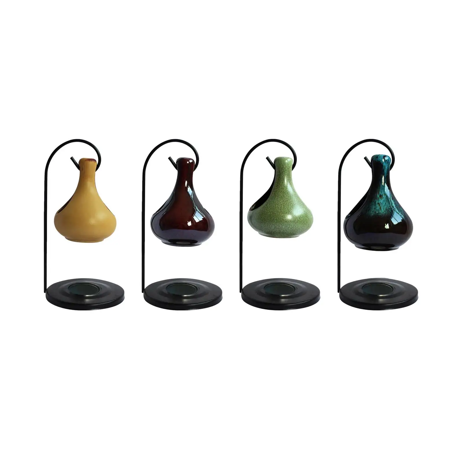 Essential Oil Burner Candle Stand Furnace Wax Melt Warmer Ceramic Tealight Candle Holder for Home Meditation Christmas Bedroom Essential Oil Burner Candle Stand Furnace Wax Melt Warmer Ceramic Tealight Candle Holder for Home Meditation Christmas Bedroom