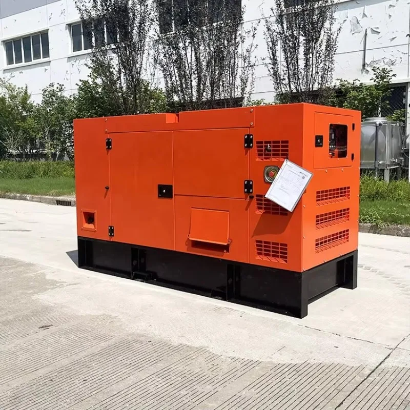 Emergency Backup Diesel Generator Set Custom Power Voltage Silent Genset for Home Hospital Hotel and Factory