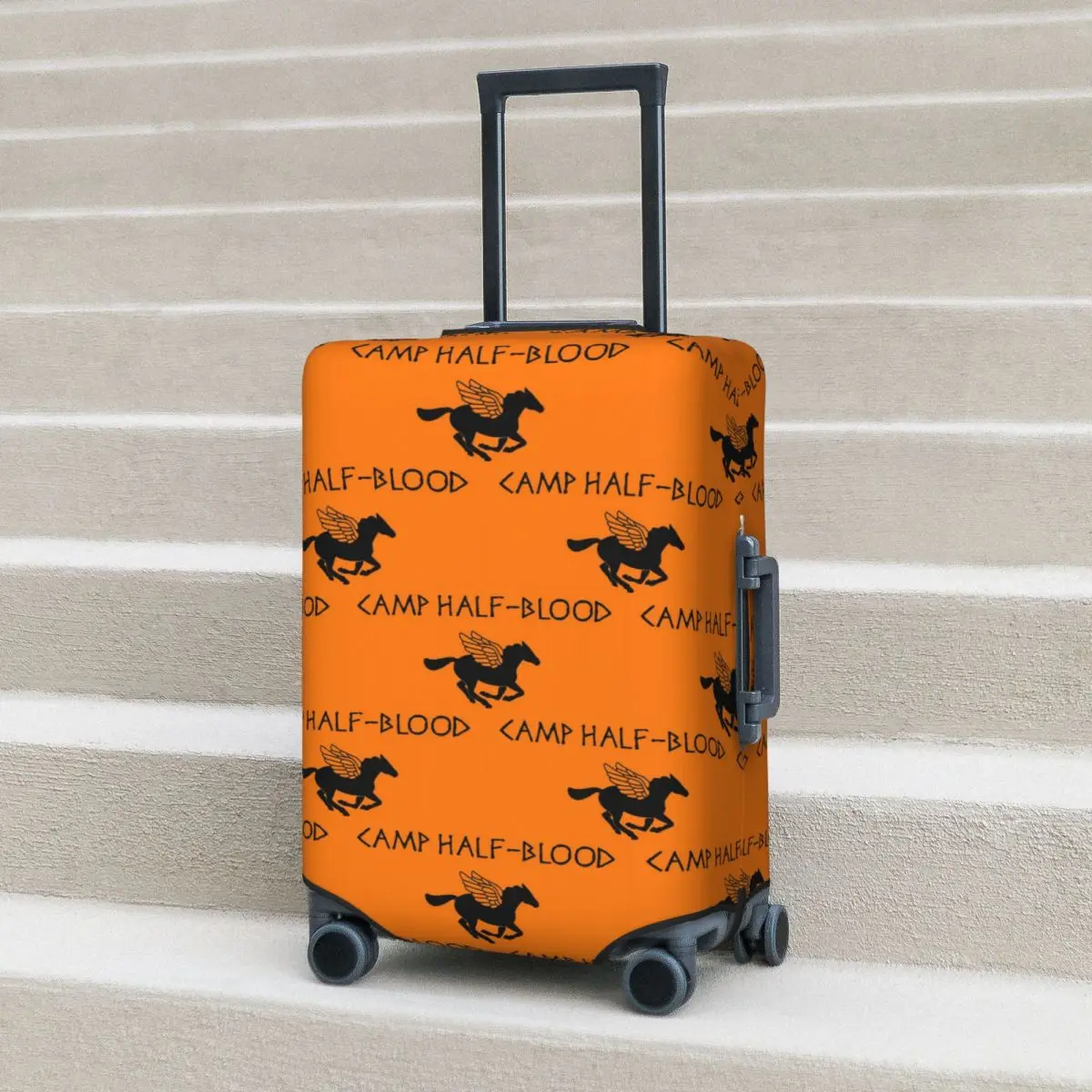 

Camp Half-Blood - Percy Jackson Suitcase Cover Protection Elastic Trip Luggage Protector Covers for 18-32 Inch