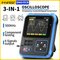 FNIRSI DSO-TC3 Digital Oscilloscope Transistor Tester Tools Mini  Handheld Multifunctional Voltage Detector  Component Tester