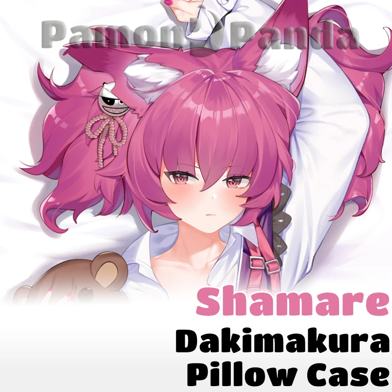 

Shamare Dakimakura Arknights Game Sexy Pillow Case Hugging Full Body Cushion Cover Otaku Pillowcase Bedding Decor Home Gift