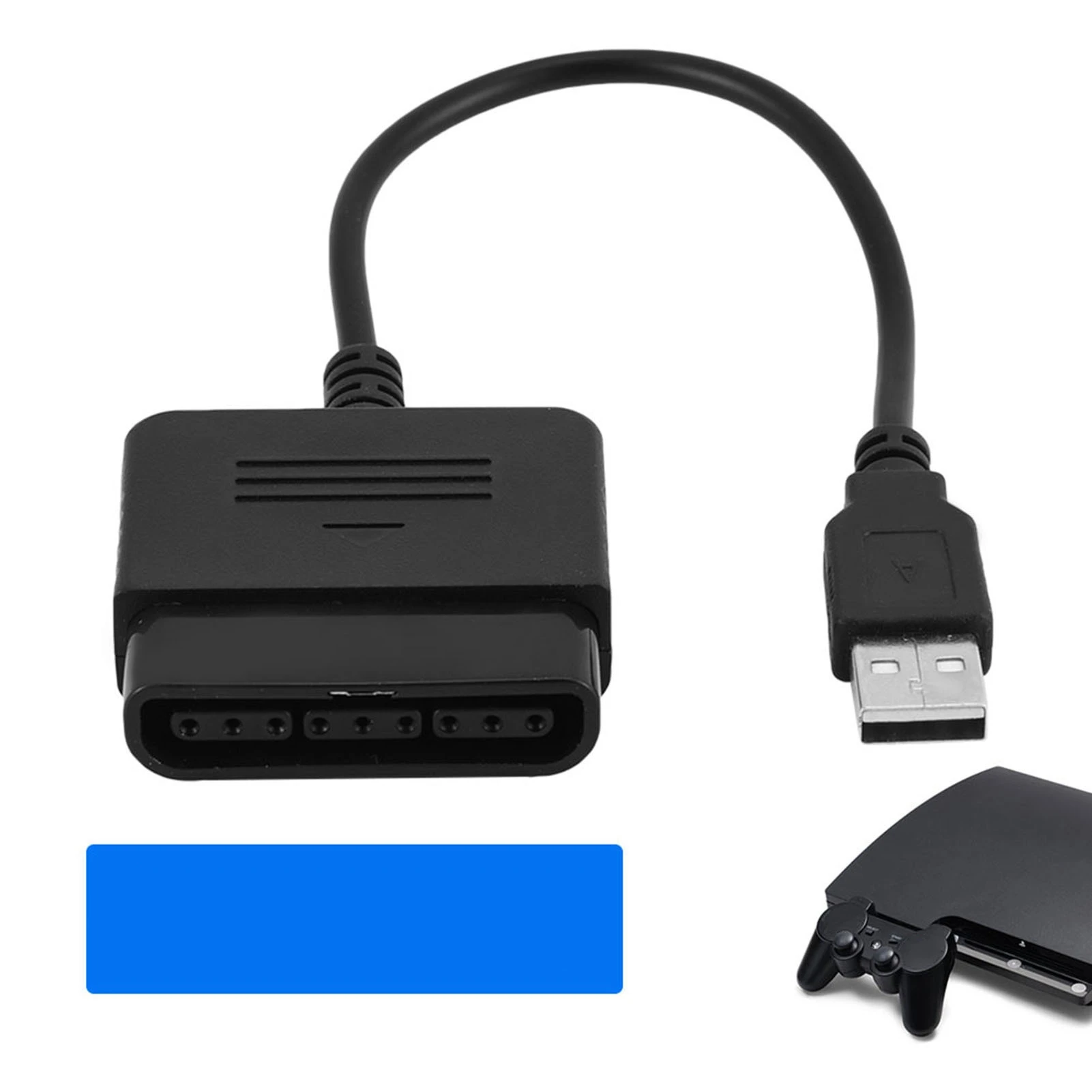 For Sony Playstation 2 PS2 Controller to USB Adapter Converter for PS3 &amp  Windows PC