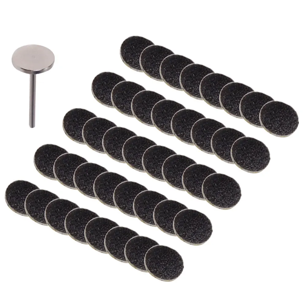 50 قطعة أقراص الكهربائية ملف القدم الكالس مزيل باديكير الجلد الميت تلميع شرائح طاحونة اكسسوارات مسمار أدوات ورقة