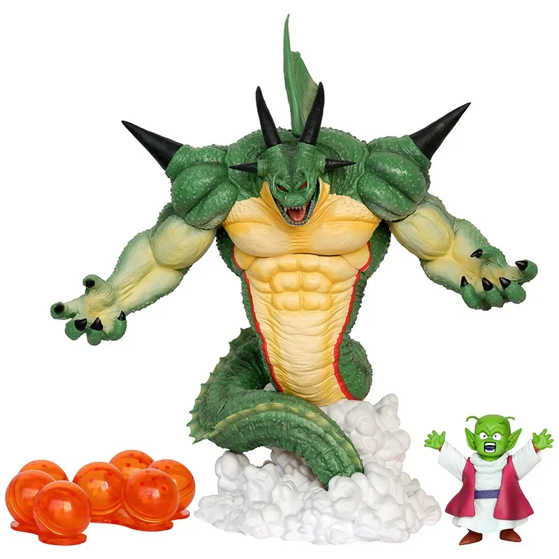 Dragon Ball Figure 22cm Shenron Anime Figure Goku e Shenron Figurine statua in Pvc modello bambola ornamento giocattoli regali scrivania Decora