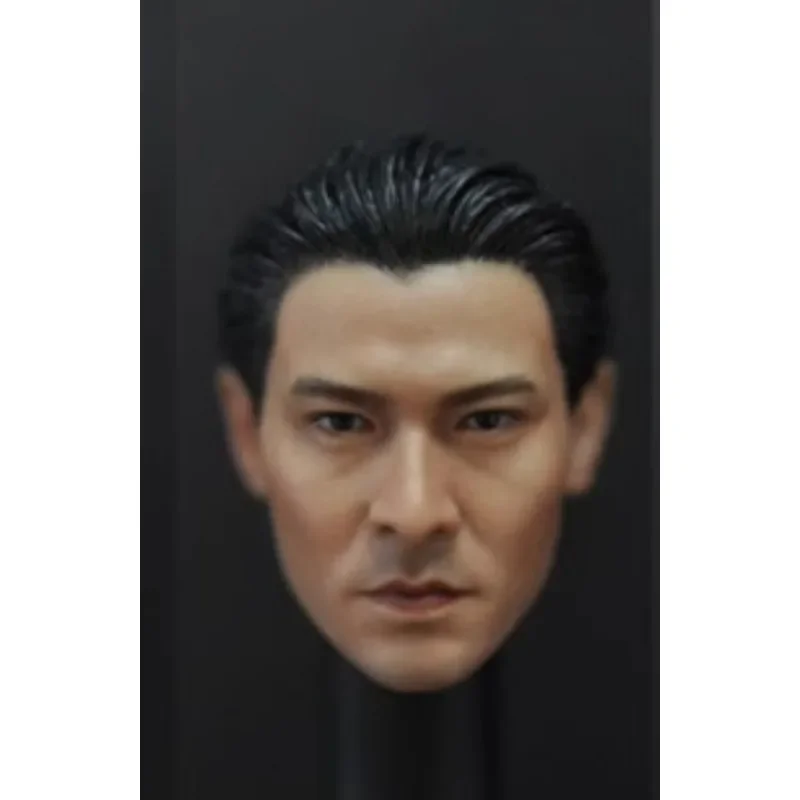 1/6 Scale Hongkong Celebrity Lau Andy Head Sculpt Asian Male Soldier Young Handsome Boy Head Carving Model Action Figure