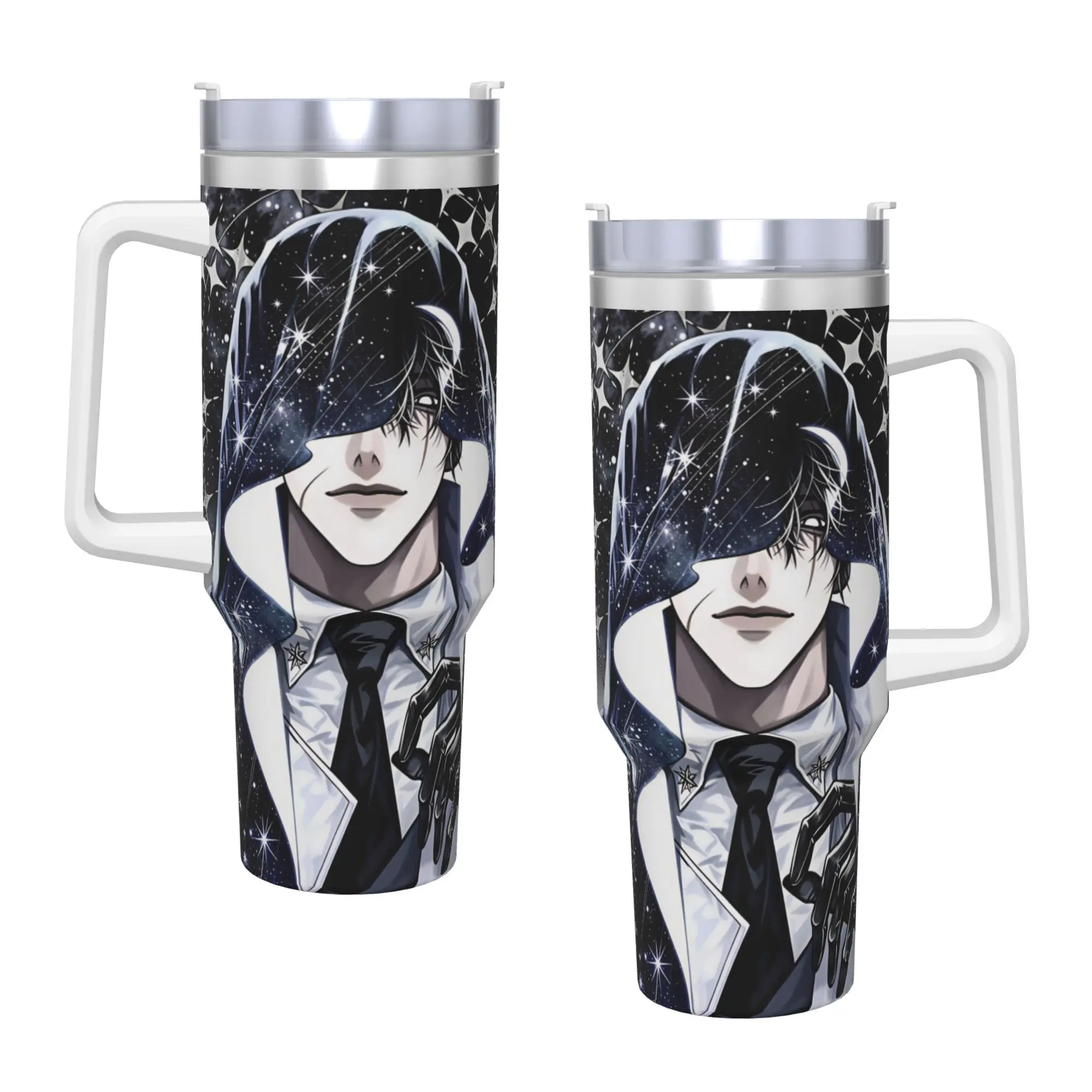 Stainless Steel Tumbler Omniscient Readers Viewpoint Car Mug With Straws  Travel Cold and Hot Water Bottle Leakproof Thermal Mug