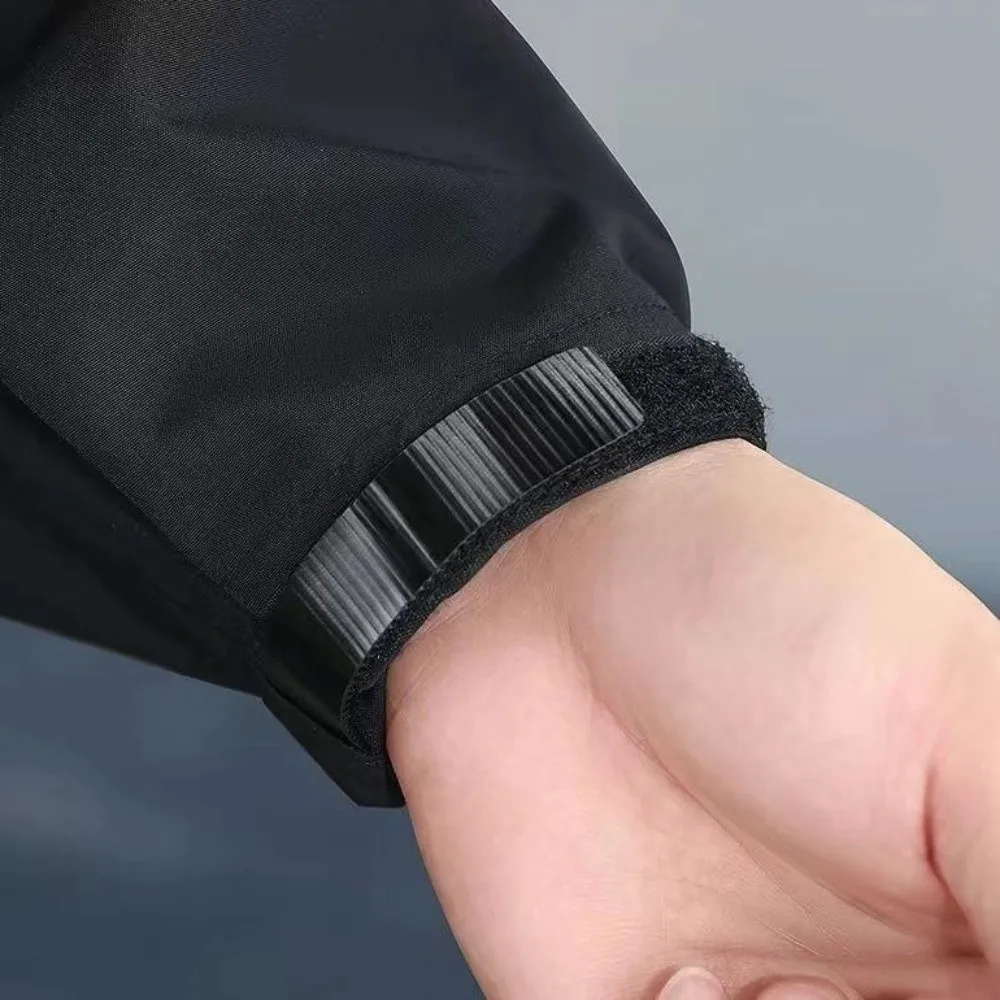 

Full Body Raincoat and Rainpants Suit Rainstorm Prevention Waterproof Men's Riding Raincoat with Reflective Strip