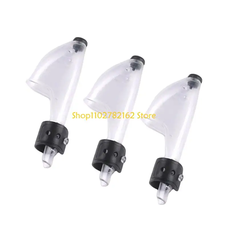 547B 3pcs Fishing Rod Protector Cover with Fixing Belt Fishing Rod Accessories