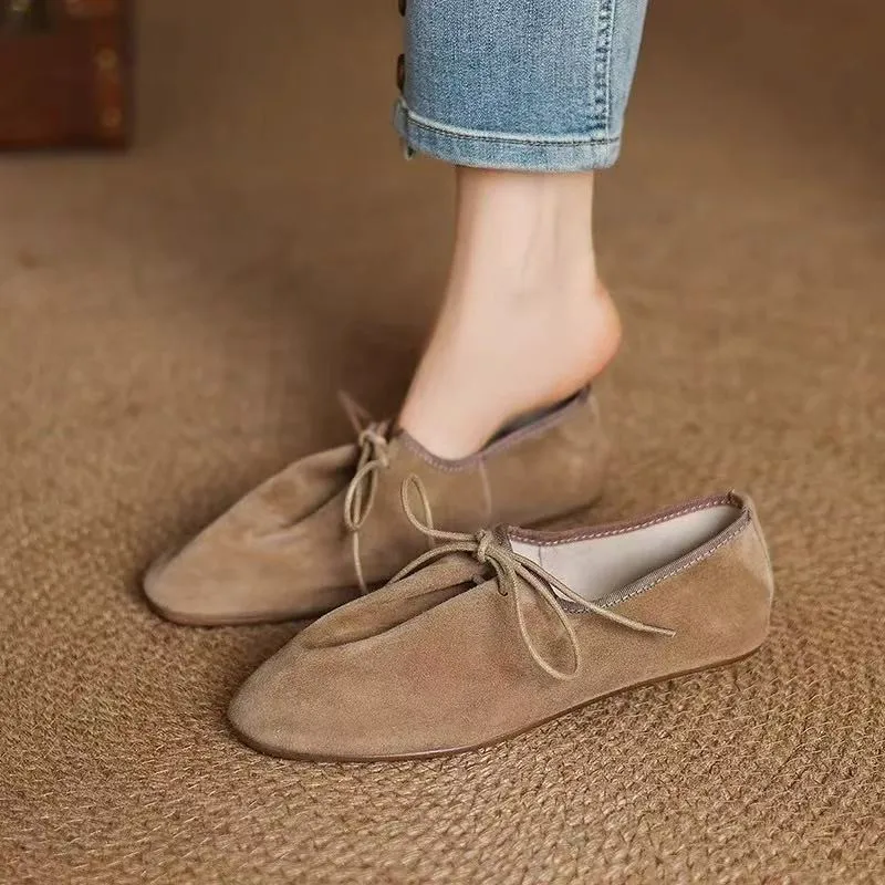 Brown Women's Flat Tie Up Shoes Women's Brown Flats Nordstrom