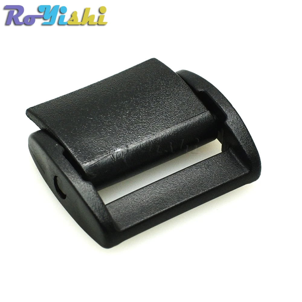 3/4 "(20mm) z tworzywa sztucznego naciśnij pasek regulacji klamry przełącz klip plecak pasy taśmy czarny