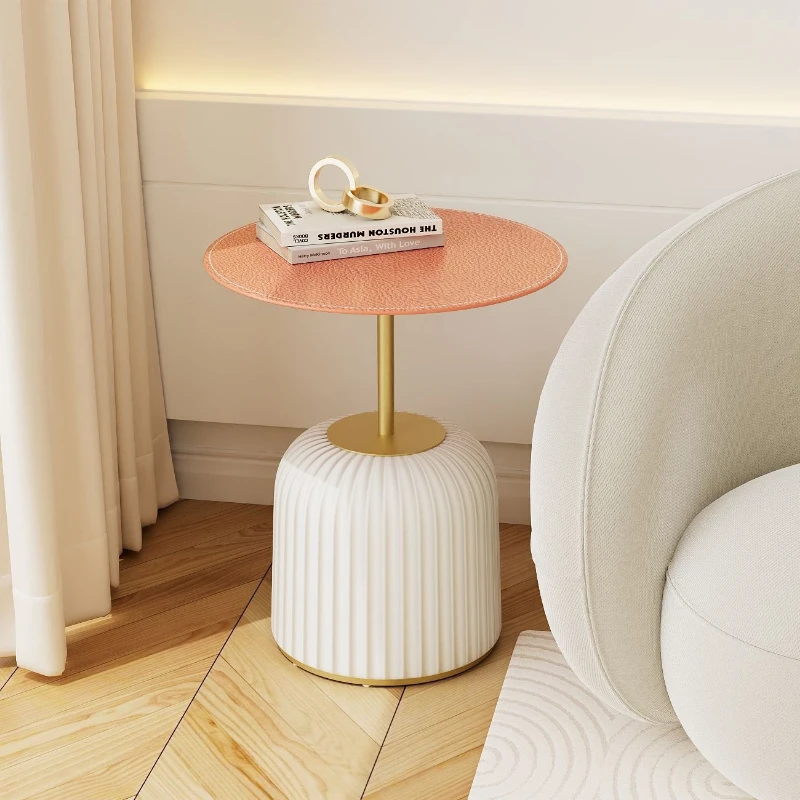 Tempered glass coffee table living room modern apartment balcony household sofa small side table