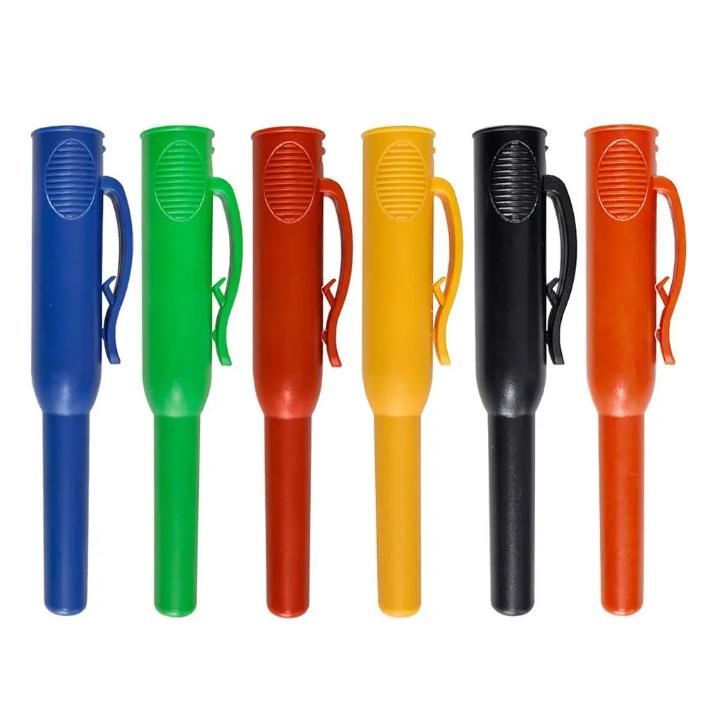 5Pcs Plastics Carpenter Pencil Cover Non-slip Convenient Mechanical Pencil Covers Deep Hole Pencil Holder