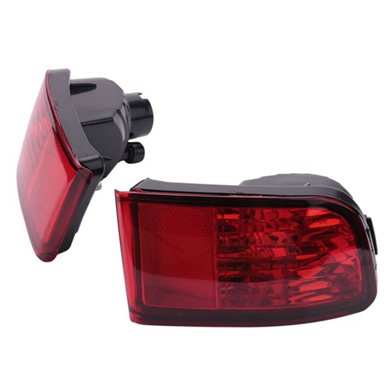 Car Rear Bumper Reflector Light Brake Fog Lamp For Toyota Land Cruiser Prado(J120) GRJ120 TRJ120 FJ120 2003 - 2009