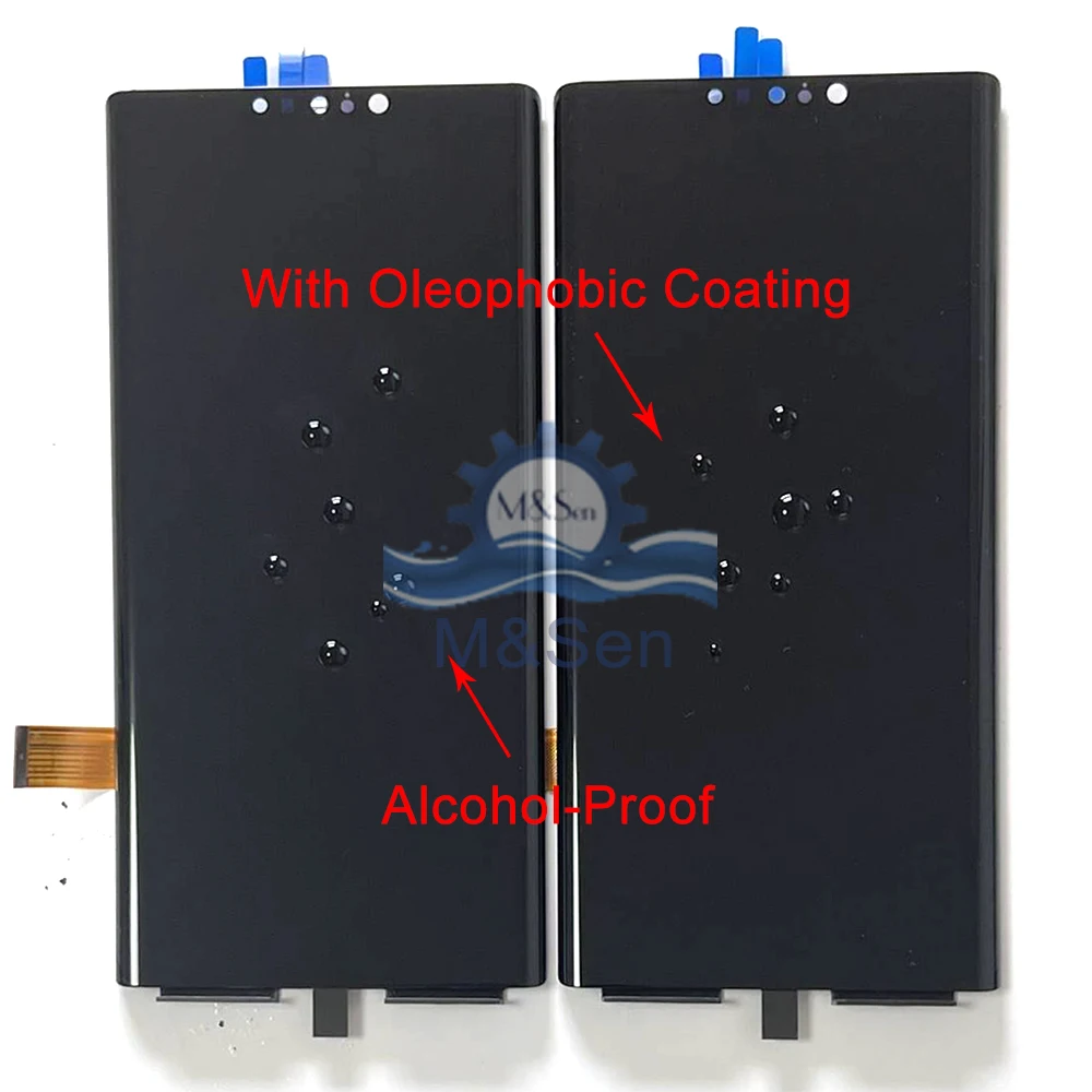 Original OLED For Huawei Mate 40 Pro 5G NOH-NX9 LCD Display Screen Frame+Touch For Huawei Mate 30 Pro LIO-L09 LIO-L29