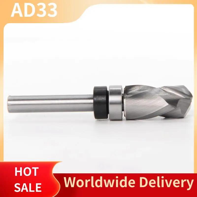 

Top Deals Bearing Ultra-Performance Compression Flush Trim Solid Carbide CNC Router Bit For Woodworking End Mill Shank