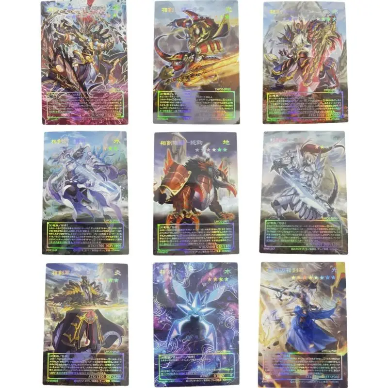 Yu-Gi-Oh Flash Card Swordsoul of Mo Ye Taia Strategist Longyuan Diy Laser Relief series Action Toy Figures Anime Game Collection