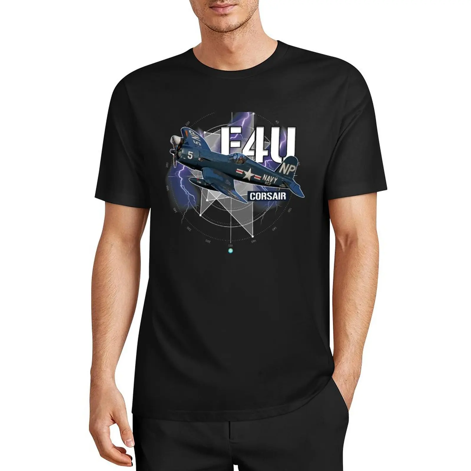 F4U Corsair Pilot Gift WW2 Warbird T-Shirt man clothes sweat outfits for men