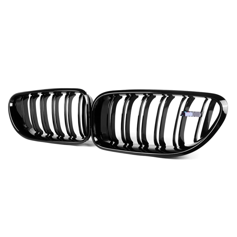 

Front Bumper Kidney Grille Abs Gloss Black Double Slat Racing Grill For BMW 6 Series F06 F12 F13 2012-2016 F06 F12 F13 Grill