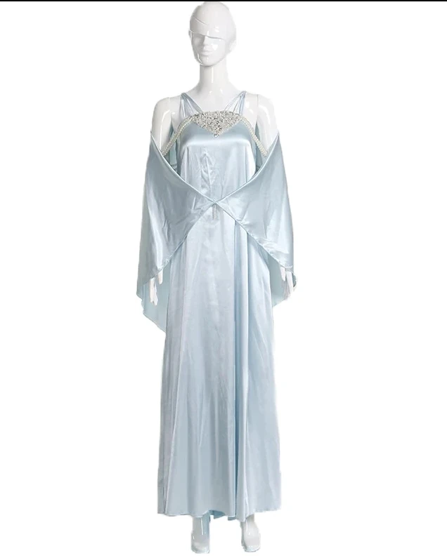 

New Queen Padme Naberrie Amidala sleeping Dress Cosplay Costume