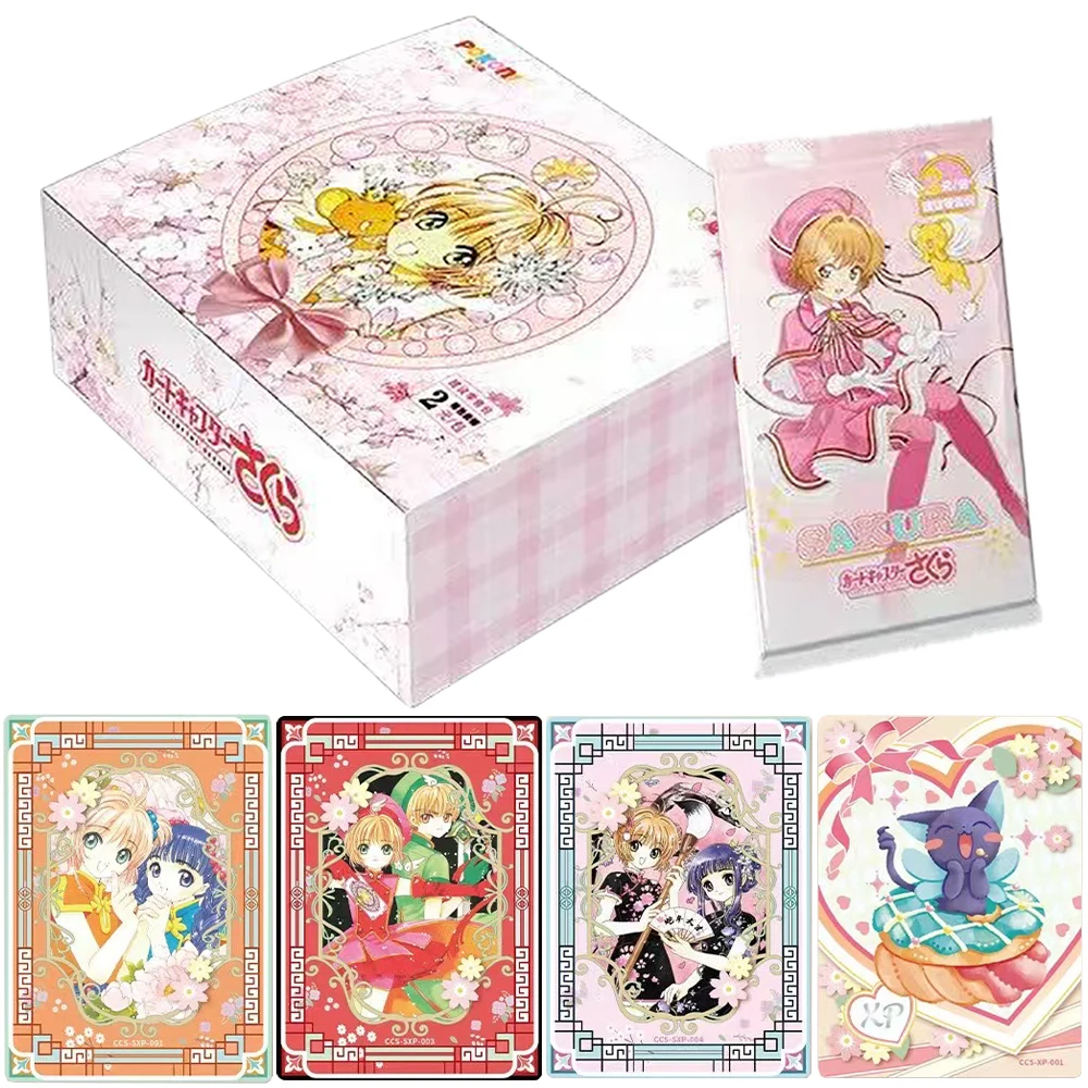 

Коллекционные карточки Card Captor Sakura: Волшебница, японское аниме, персонажи, подарок, любимые креативные игрушки для девочек