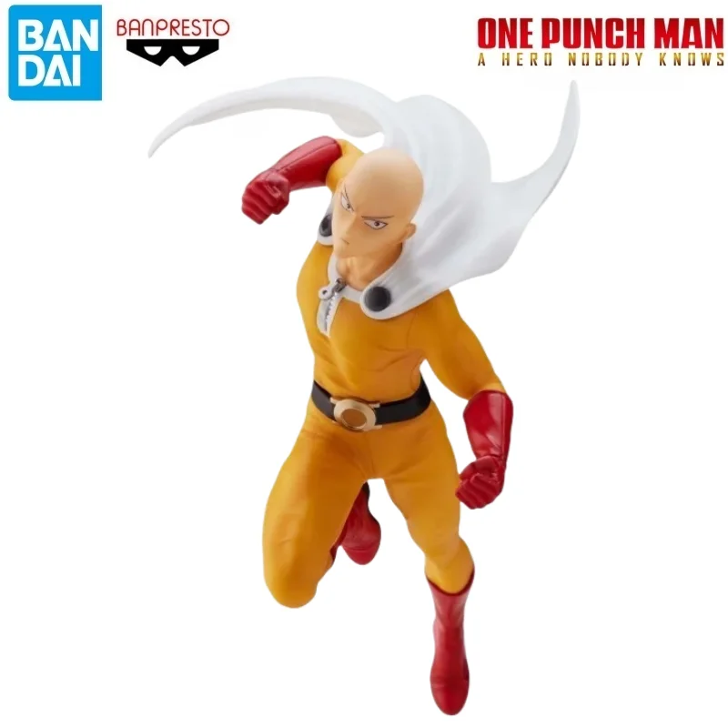 

In Stock Bandai Model Doll Brand New Boxed Anime Characters Garage Kit One Punch Man Saitama Collectible Original Ornaments