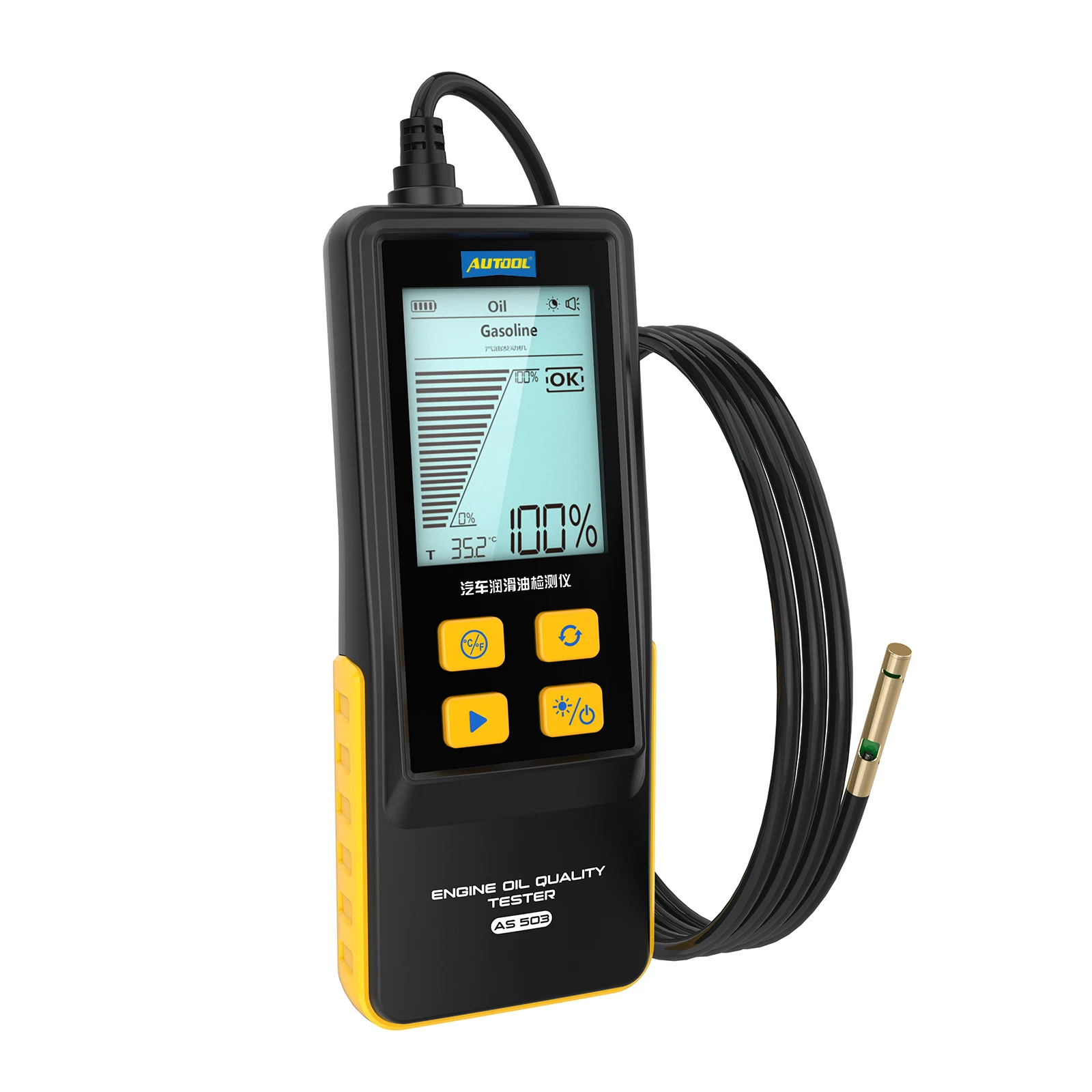 2026 new AUTOOL Advance Automotive AS503 Engine Lubricheck Oil Performance Kit Diagnostic Tools Machine for Car