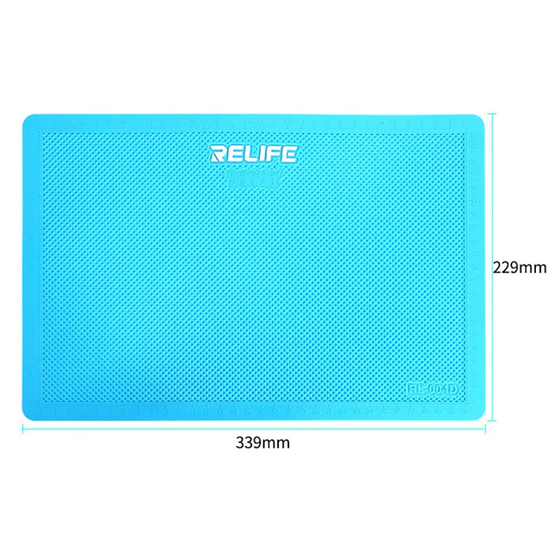 RELIFE RL-004D  Multi-Function Working Pad for Mobile Phone Flat Watch Repair  Heat Insulation Washable Anti-Skid Silicone Mat