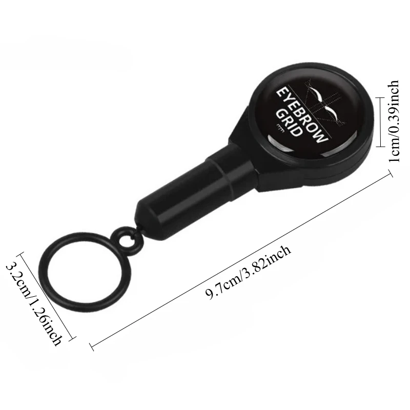 1Pc Flexible Auto-Eyebrow Mapping String, Pre-Inked, Permanent Tattoo PMU Line, Precision Brow Mapping Tool For Flawless Applica