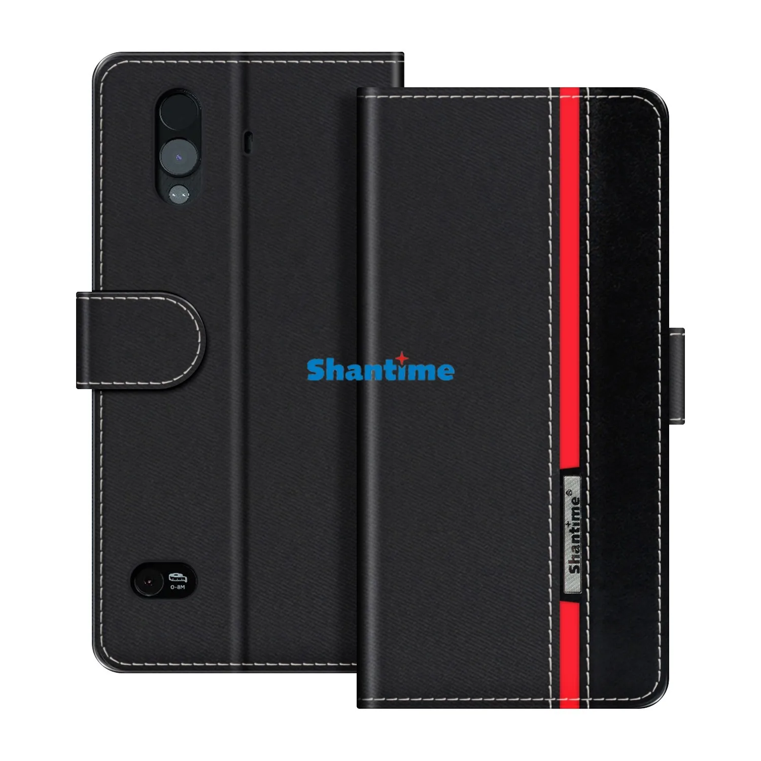 متوافق مع حافظة واقية CAT S61 ومحفظة كتب وغطاء للهاتف الخلوي وحافظة قابلة للطي وحامل للهاتف الخلوي #3