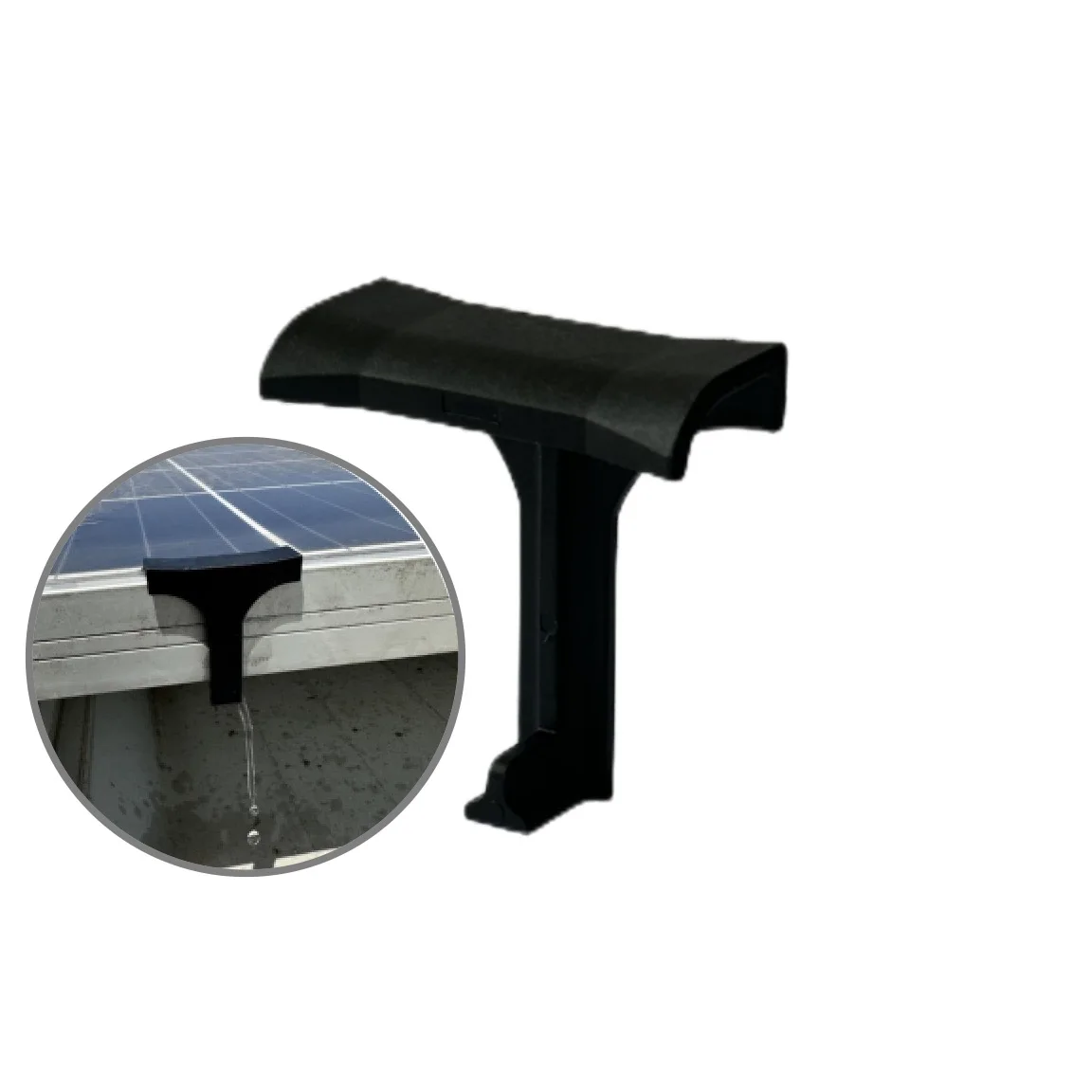 10pcs Solar Panel Water Drainage Clips 30mm/35mm/40mm PV Modules Cleaning Clips For Water Drain Clips Solar Power Accessories