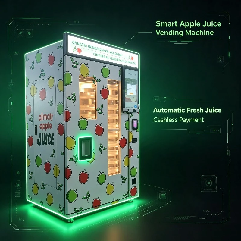 2026 New Apple Juice Vending Machine Optimal Advanced Orange Juice Vending Machine with Multiple Payment Options customized