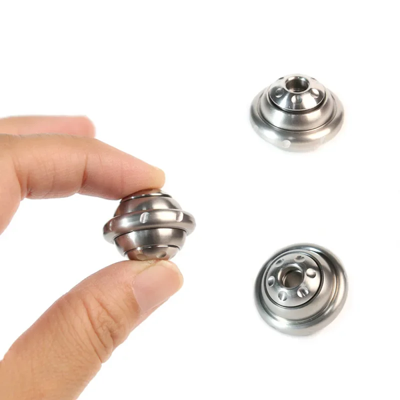 Mini couteau Spinner en métal EDC, jouet anti-Stress en acier inoxydable, pendentif, pointe supérieure, gyroscope antistress, soulage le Stress