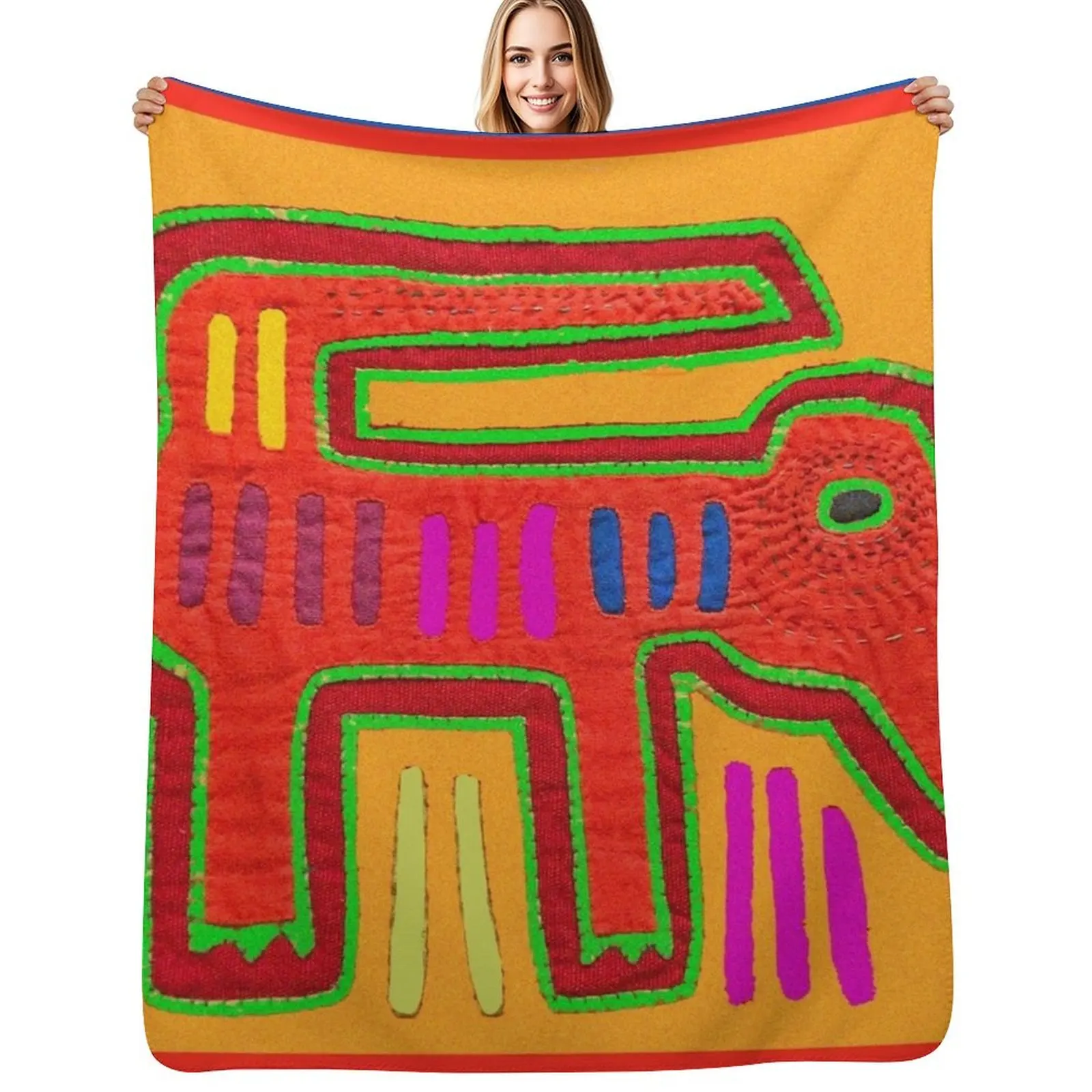 

Mola Perro Throw Blanket Soft Plaid decorative christmas gifts halloween Blankets