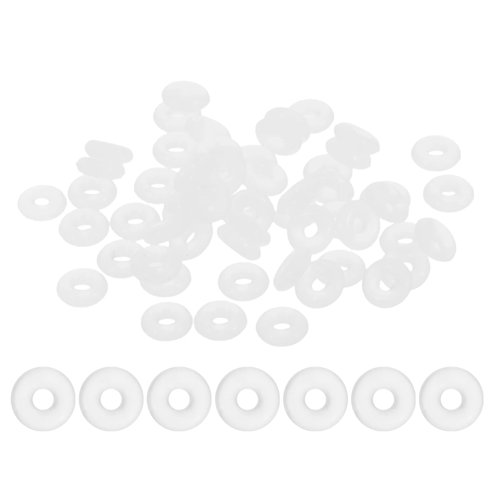 

Bracelet Rubber Rings Stopper Beads Spacer Clips Antiskid Locating Charms Waterproof Heat Resistant Jewelry Making Bead Hole