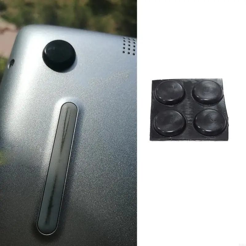 

62KA Universal Laptop/Computer Keyboard Stands,4 Pack Anti-Slip Silicone Riser Stable Kickstand Compact Ventilated Feet